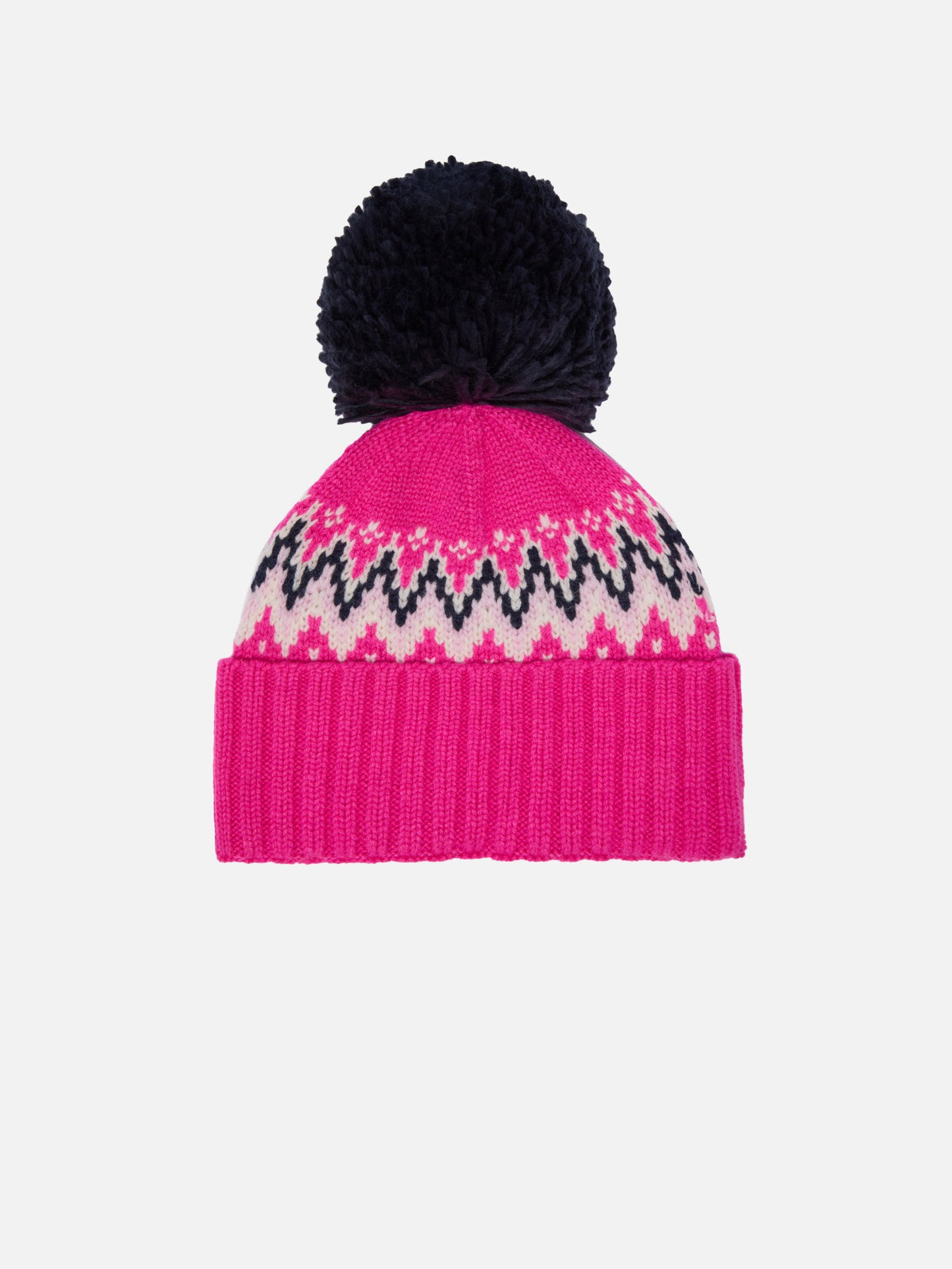 Wengen Nordic beanie with pompon