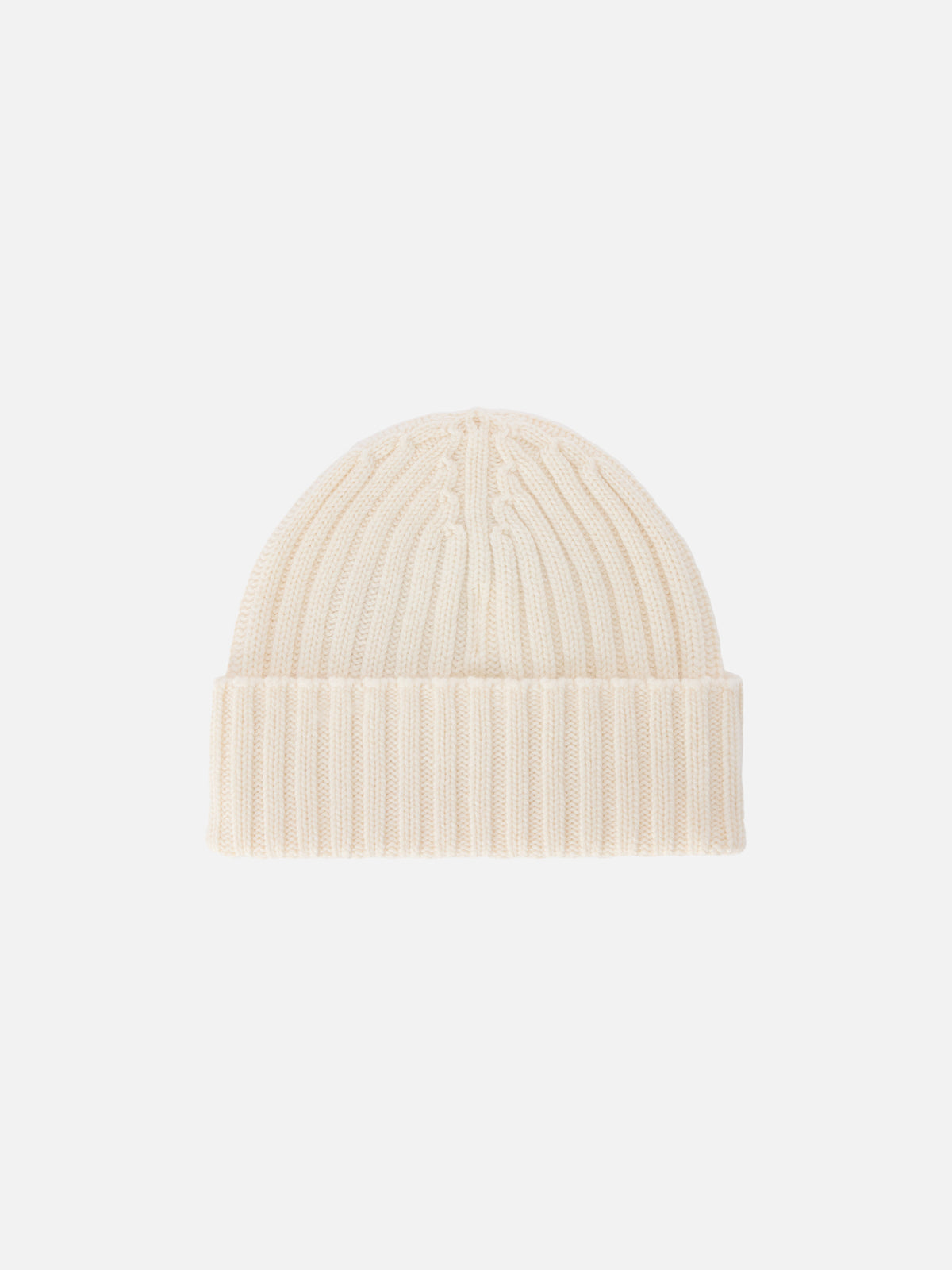 Off white Wengen beanie with logo embroidery