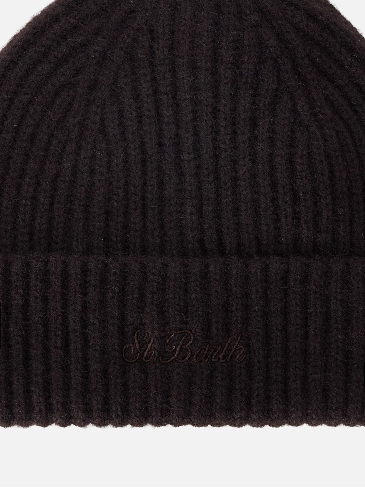 Brown Wengen cashmere beanie