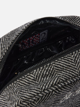 Vanity case Westwood Wool in misto lana spinato