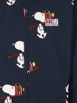 Boy blue jacket Wildhorn with Snoopy Ski Club print | SNOOPY PEANUTS SPECIAL EDITION