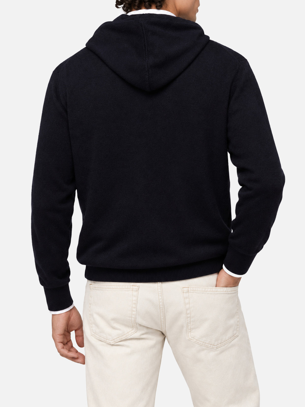 Kapuzenpullover Wood aus Kaschmir-Mix 