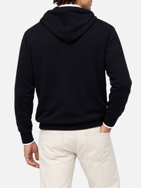 Kapuzenpullover Wood aus Kaschmir-Mix 