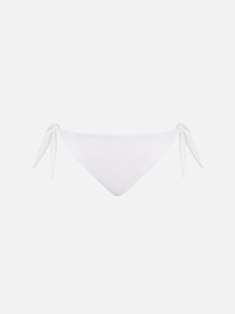 Woman white classic swim briefs Yali