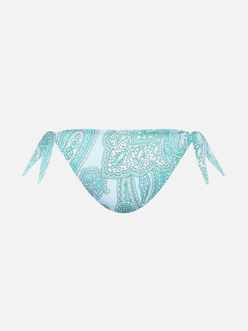 Woman paisley classic swim briefs Yali