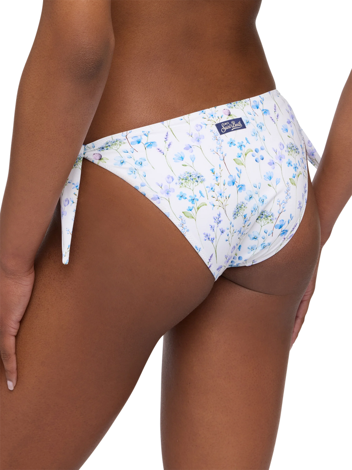 Bikini classico a triangolo Leda Yali con stampa floreale