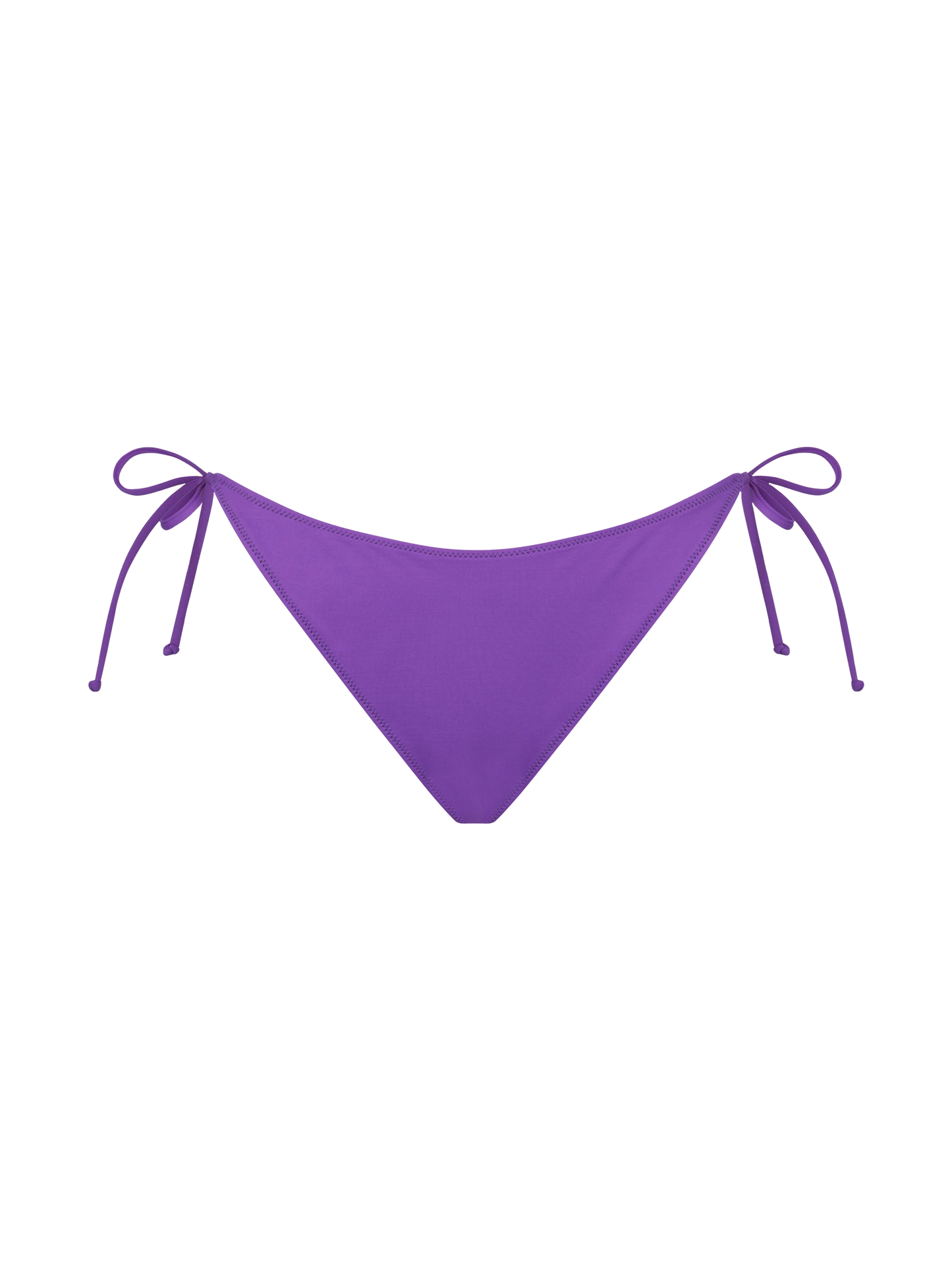 Woman purple swim briefs