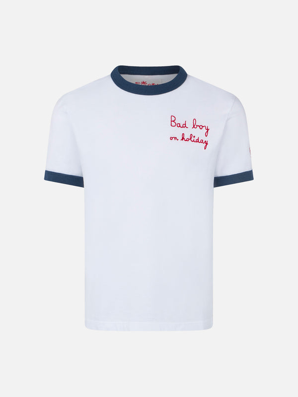 Boy cotton t-shirt with embroidery