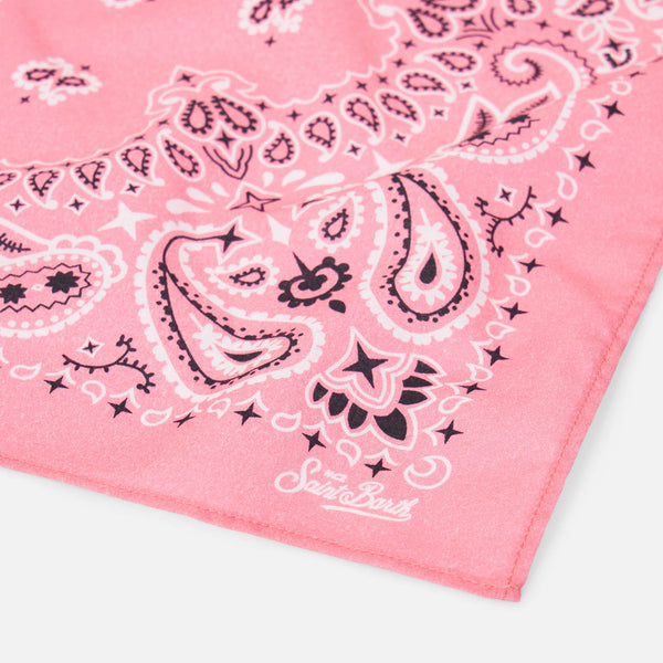 Foulard-Halstuch in Rosa