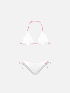 I love Forte embroidered girl's bikini