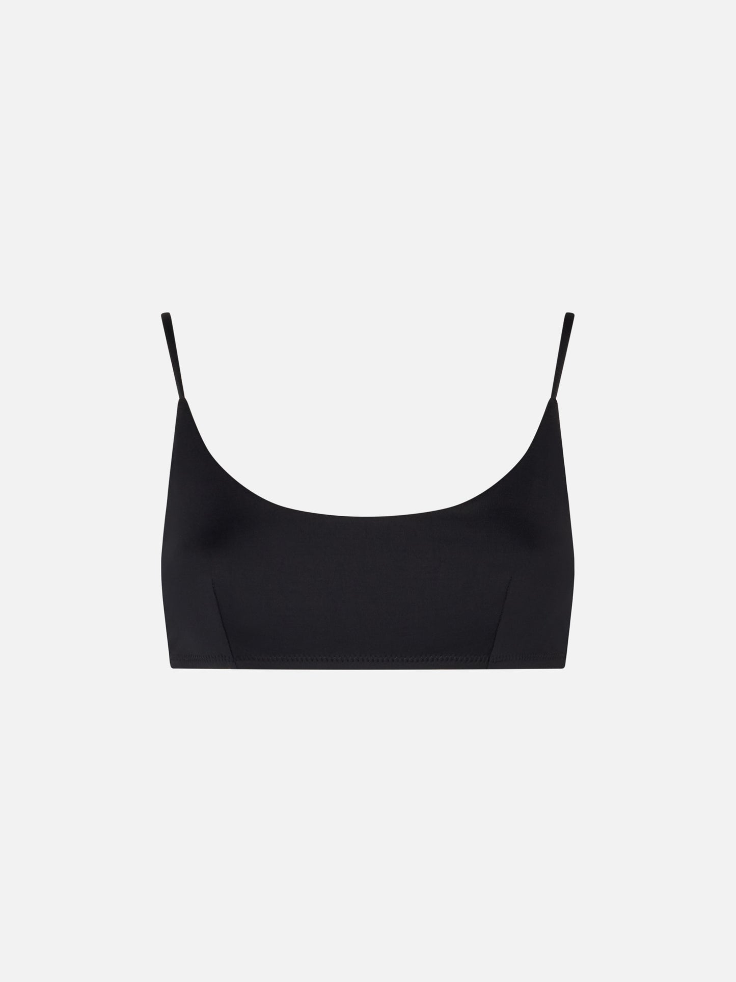 Costume da bagno bralette nero per donna