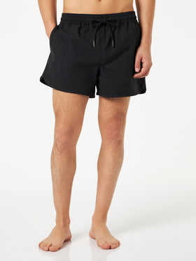 Costume da bagno da uomo con logo laterale e contrasto