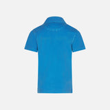 Blaues Jersey-Polo für Jungen