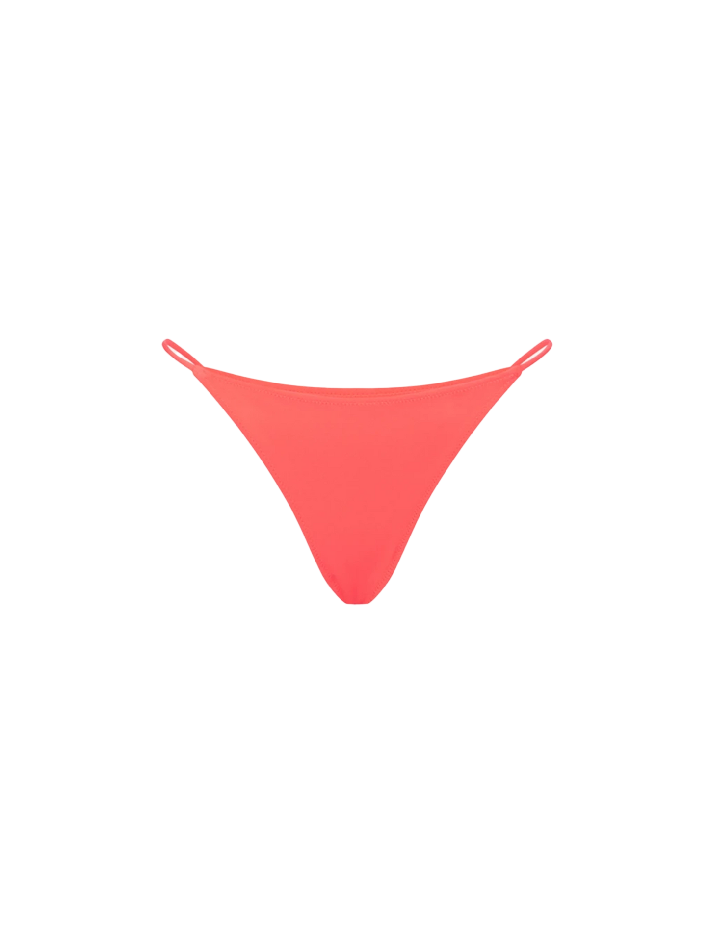 Slip da bagno sgambato rosso fluo