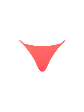 Slip da bagno sgambato rosso fluo