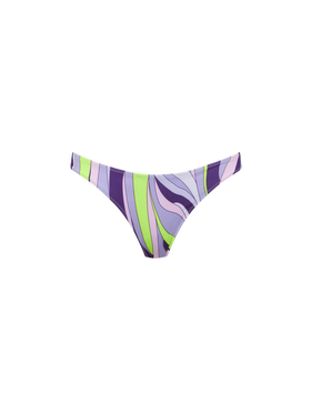 Woman cheeky swim briefs