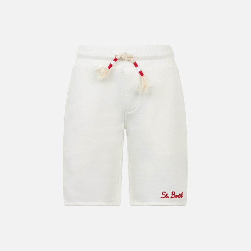 Boy fleece short with pocket