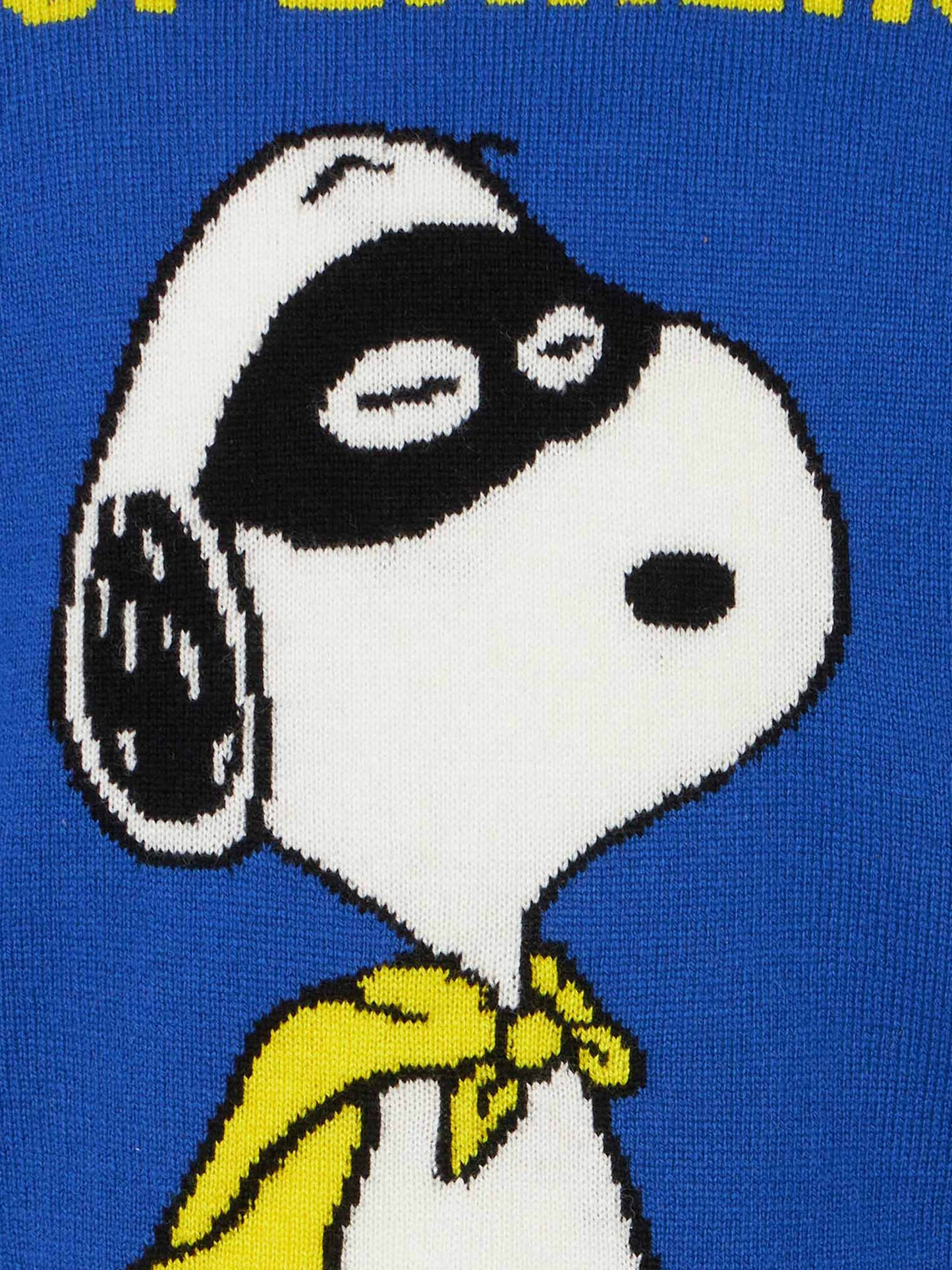 Maglione da bambino blu stampa Snoopy Superhero | SNOOPY - EDIZIONE SPECIALE PEANUTS™