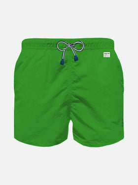 Green light fabric boy swim shorts | Pantone® Special Edition
