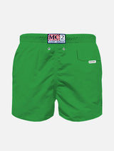 Green light fabric boy swim shorts | Pantone™ Special Edition