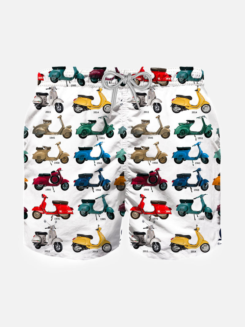 Jungen-Badeshorts mit Vespa®-Print | Vespa® Sonderedition