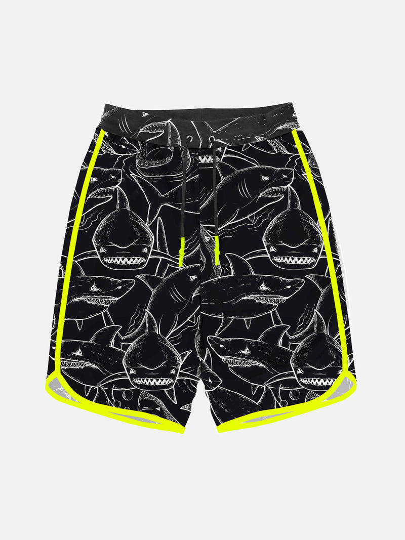 Badeshorts für Jungen mit Hai-Print