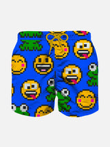 Boy swim shorts with print