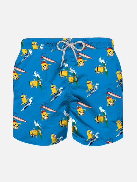 Boy swim shorts with surfer Minions | MINIONS SPECIAL EDITION - MC2 Saint Barth