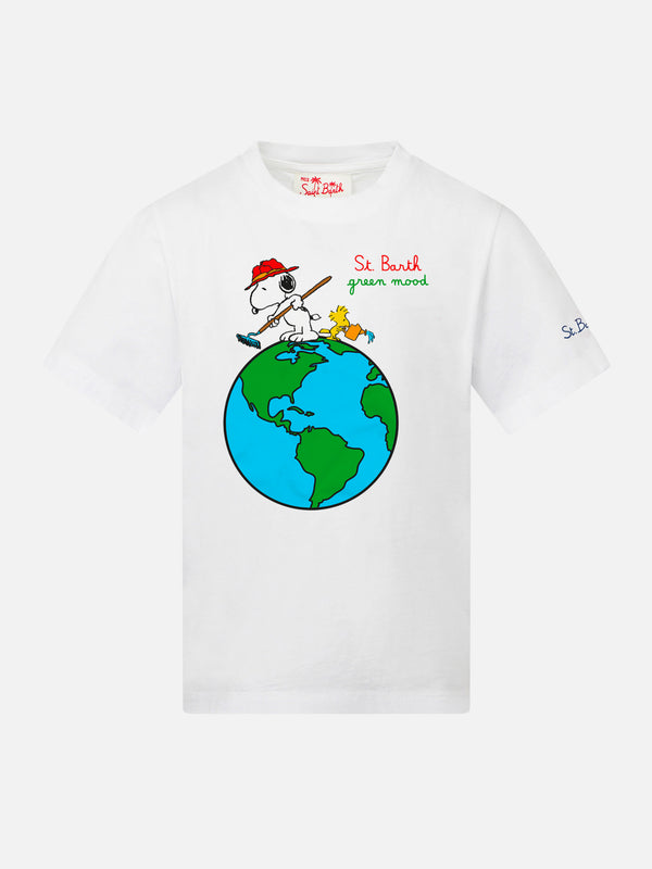 T-shirt da bambino in cotone con stampa Snoopy | SNOOPY - EDIZIONE SPECIALE PEANUTS™