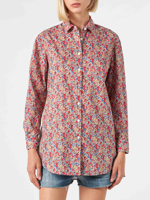 Camicia in cotone stampa Liberty | EDIZIONE SPECIALE LIBERTY