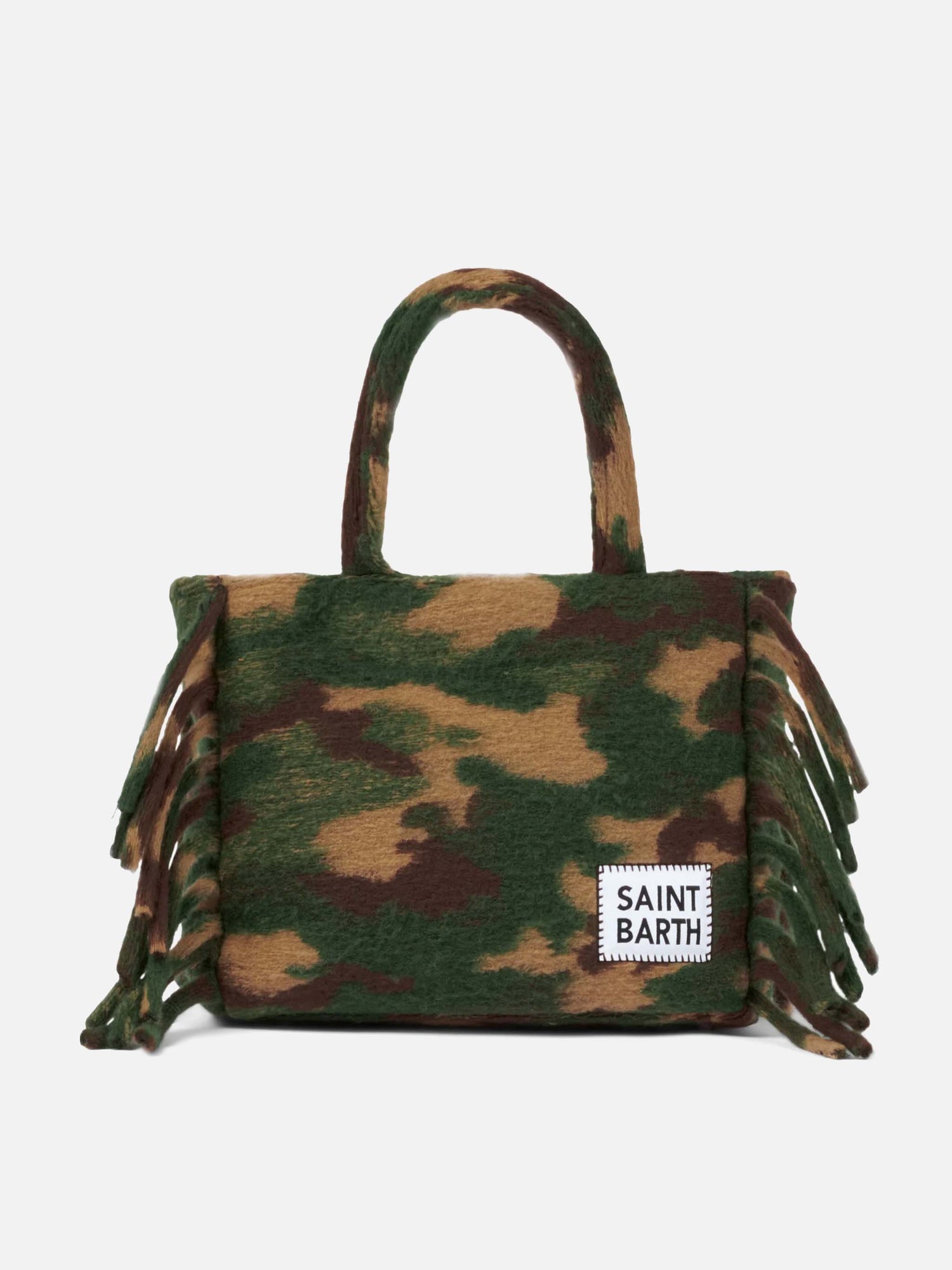 Colette blanket handbag with camouflage print - MC2 Saint Barth