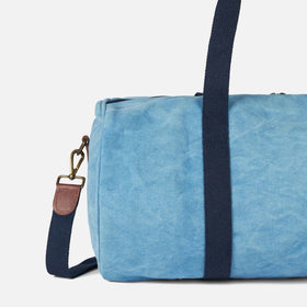 Borsone da viaggio Jetleg Round in denim