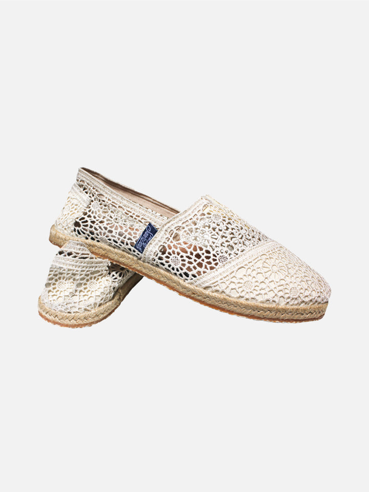 Off white macramè espadrillas - MC2 Saint Barth