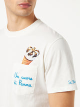 T-shirt stampa Cornetto con taschino ricamato | Edizione Speciale Algida