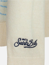 Boy sweater with Cortina jacquard print