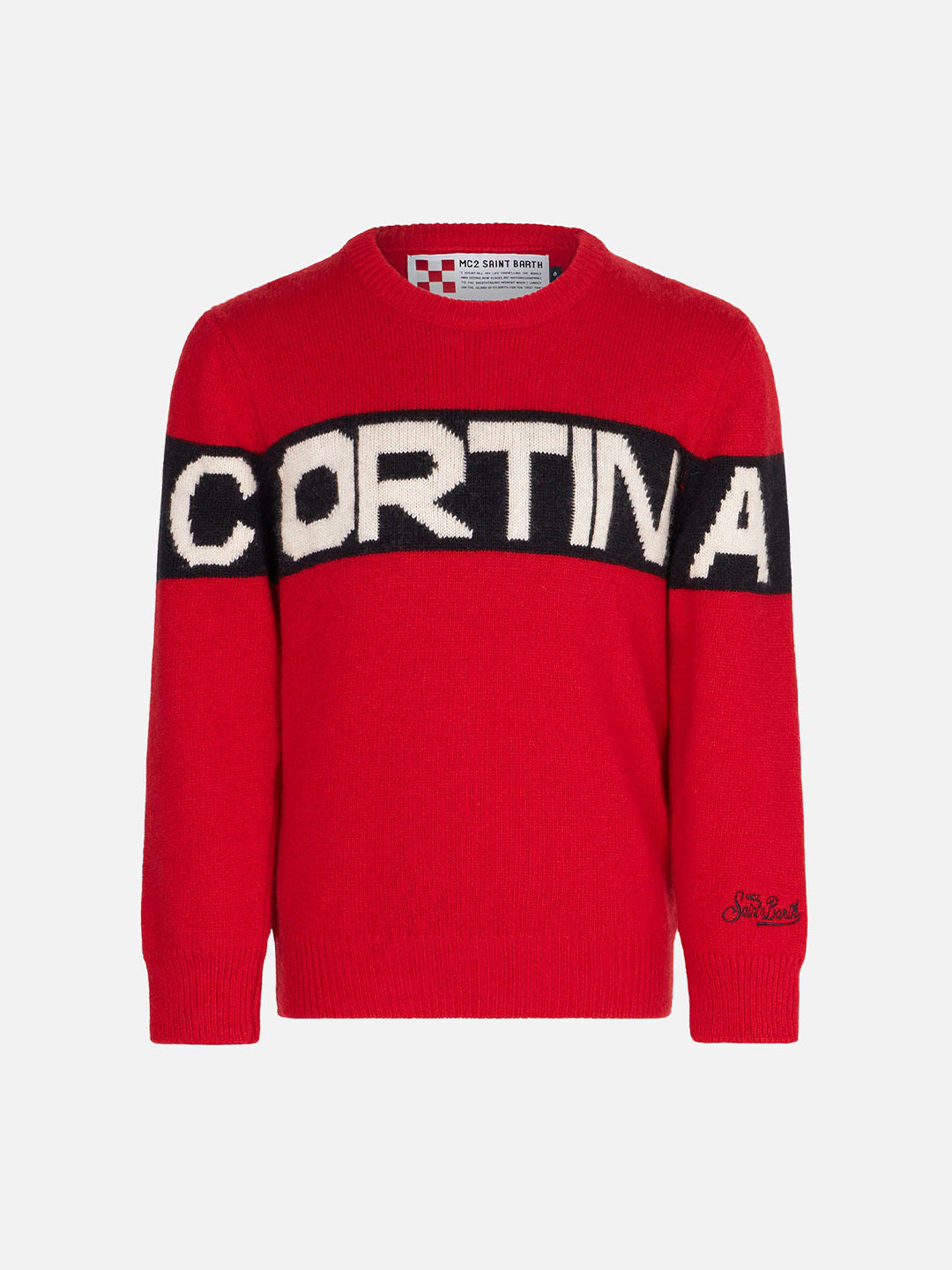 Boy sweater with Cortina embroidery