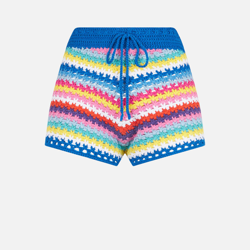 Häkelshorts für Damen