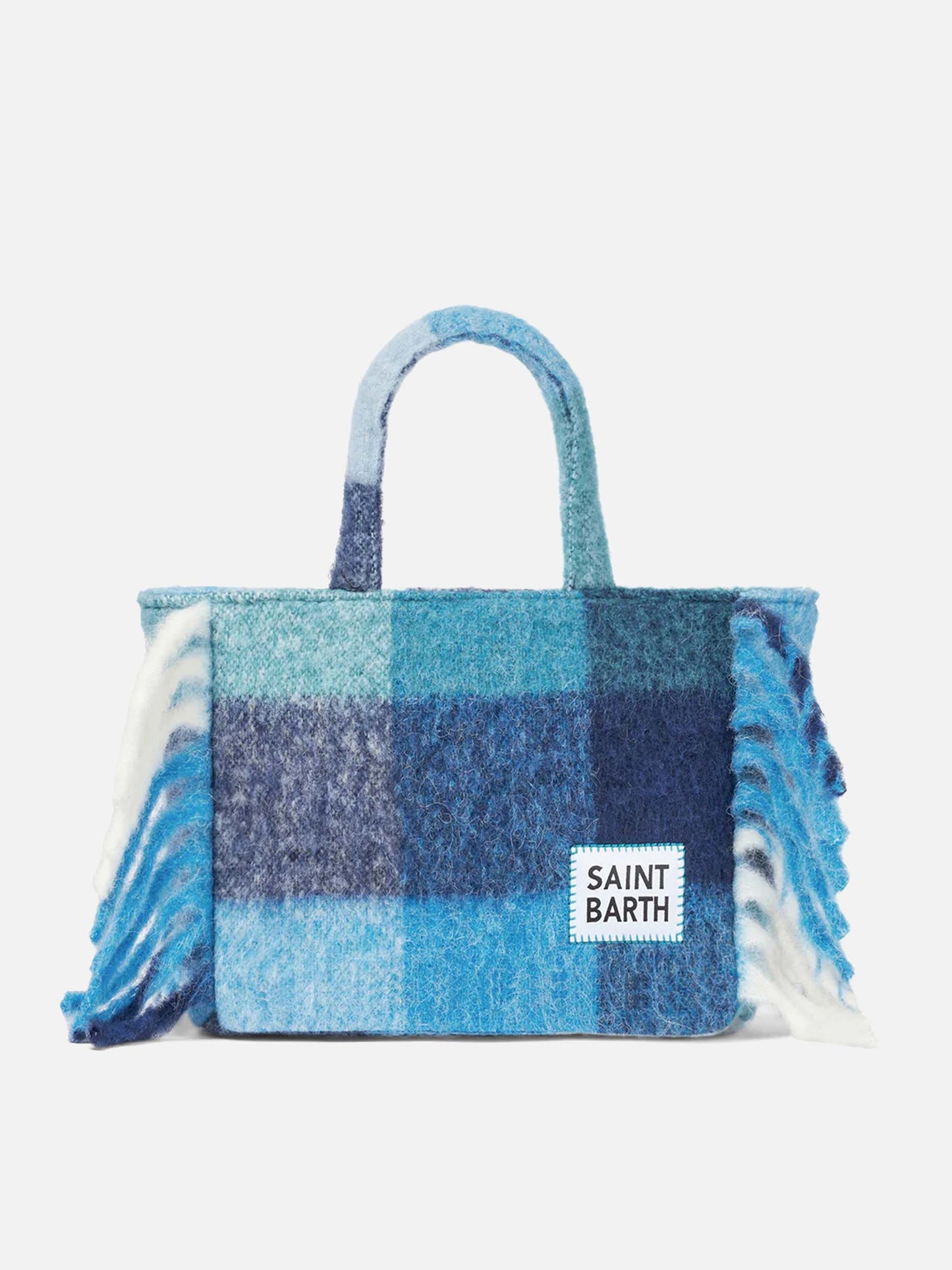 blanket small traveler tote bag Picnic All Beach Tote with Built Colette blanket handbag with check