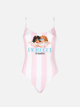 Costume Intero Fiorucci Stripes Angels | FIORUCCI EDIZIONE SPECIALE