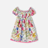 Girl dress flower print