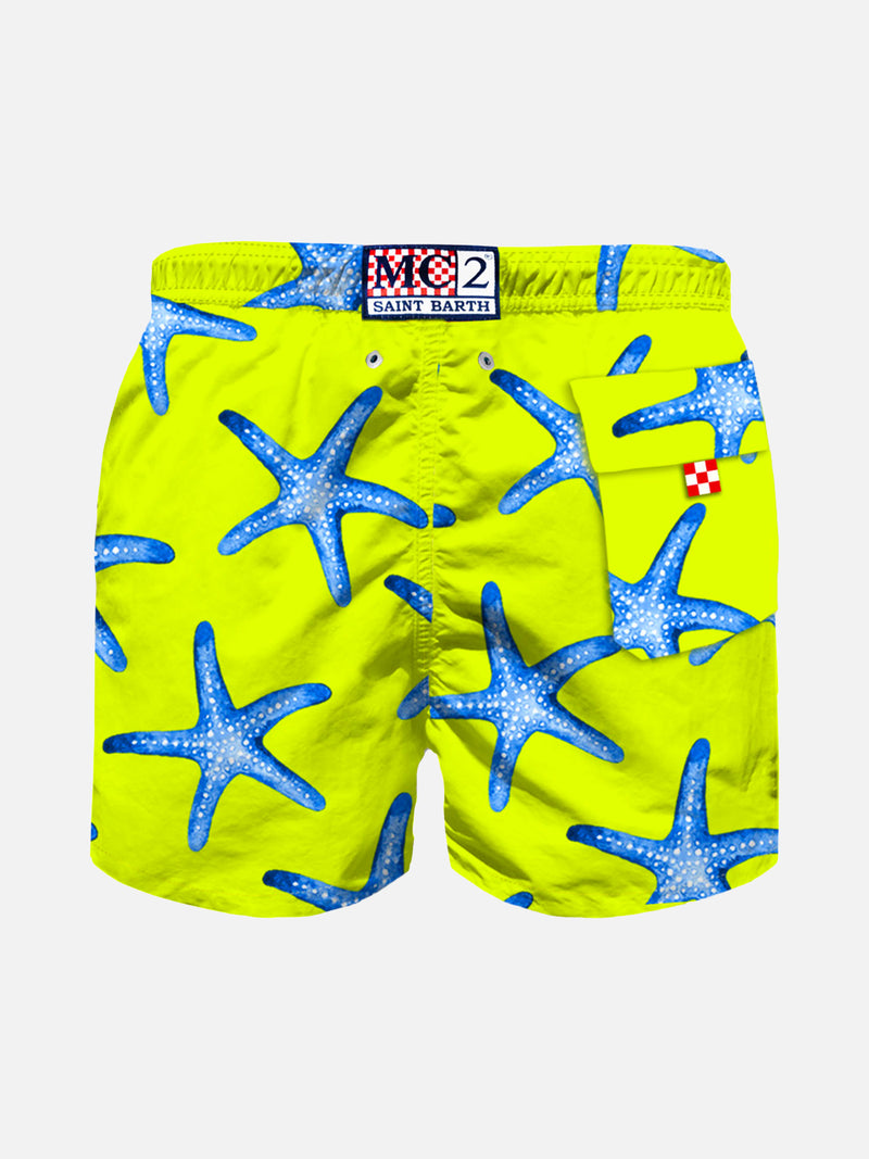 Badeshorts für Jungen mit Seestern-Print