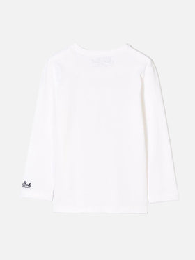 Après-Ski-T-Shirt für Jungen, schmal zulaufend