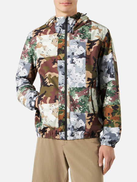 Kauris camouflage windbreaker – MC2 Saint Barth