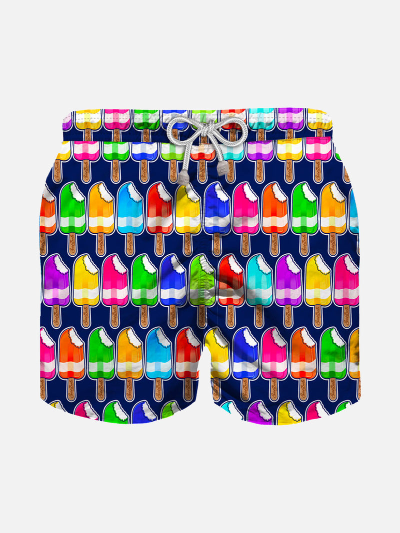 Jungen-Badeshorts mit Ice Cream-Print