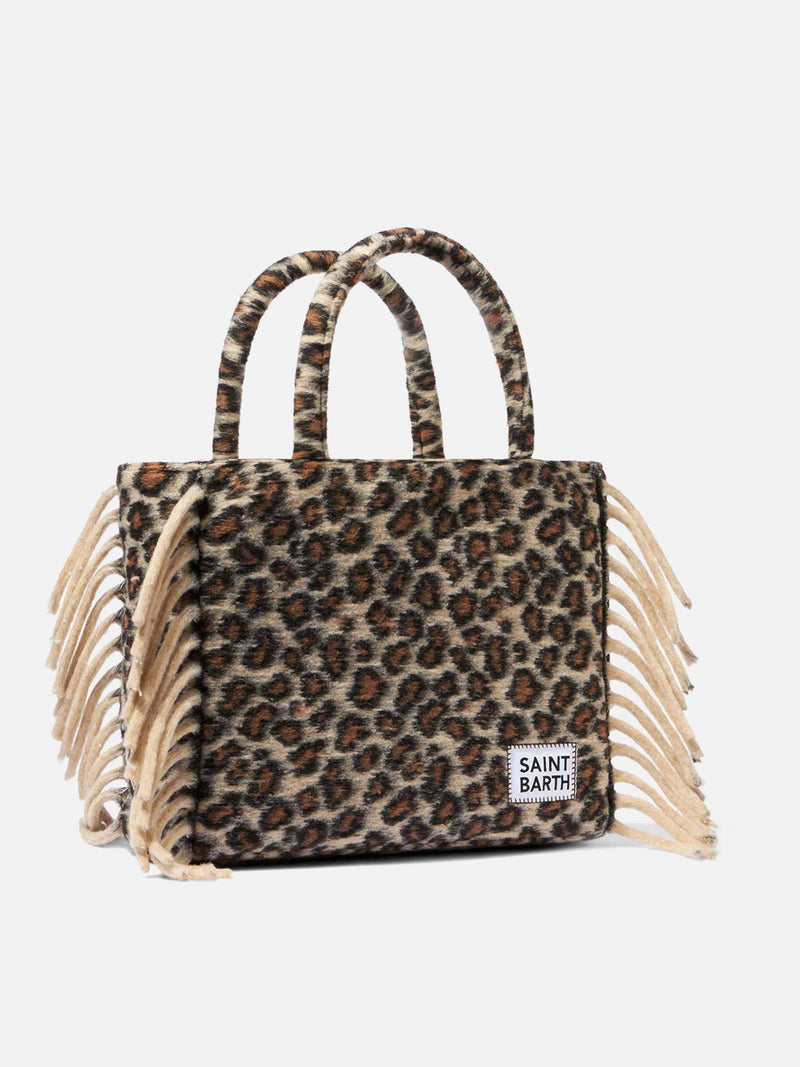 Colette blanket handbag with Animalier print