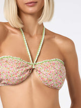 Damen-Triangel-Bikini mit Liberty-Print | Hergestellt aus Liberty-Stoff