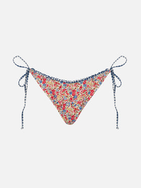 Slip da bagno da donna con stampa Liberty | Realizzato con tessuto Liberty