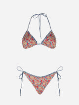 Bikini da donna a triangolo stampa Liberty | EDIZIONE SPECIALE LIBERTY