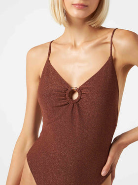 Lurex one piece whit loop - MC2 Saint Barth