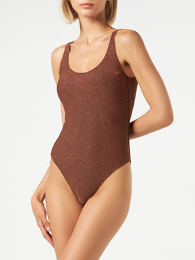 Woman lurex one piece swimsuit - MC2 Saint Barth